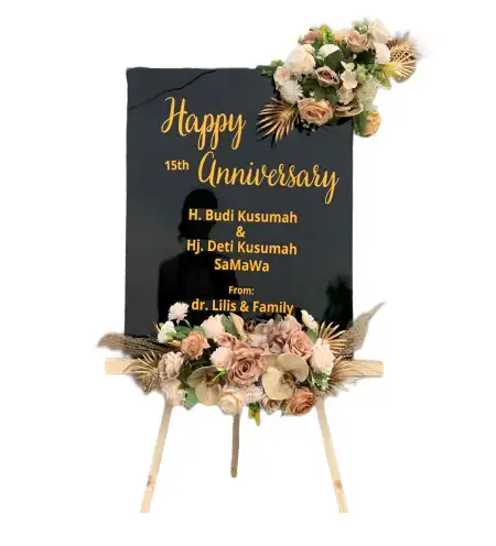 Papan Bunga Akrilik Kiara