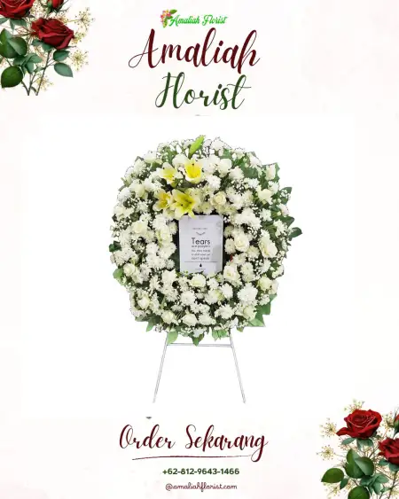 Krans Bunga Duka Kiara