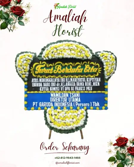 Papan Bunga Duka Kiara